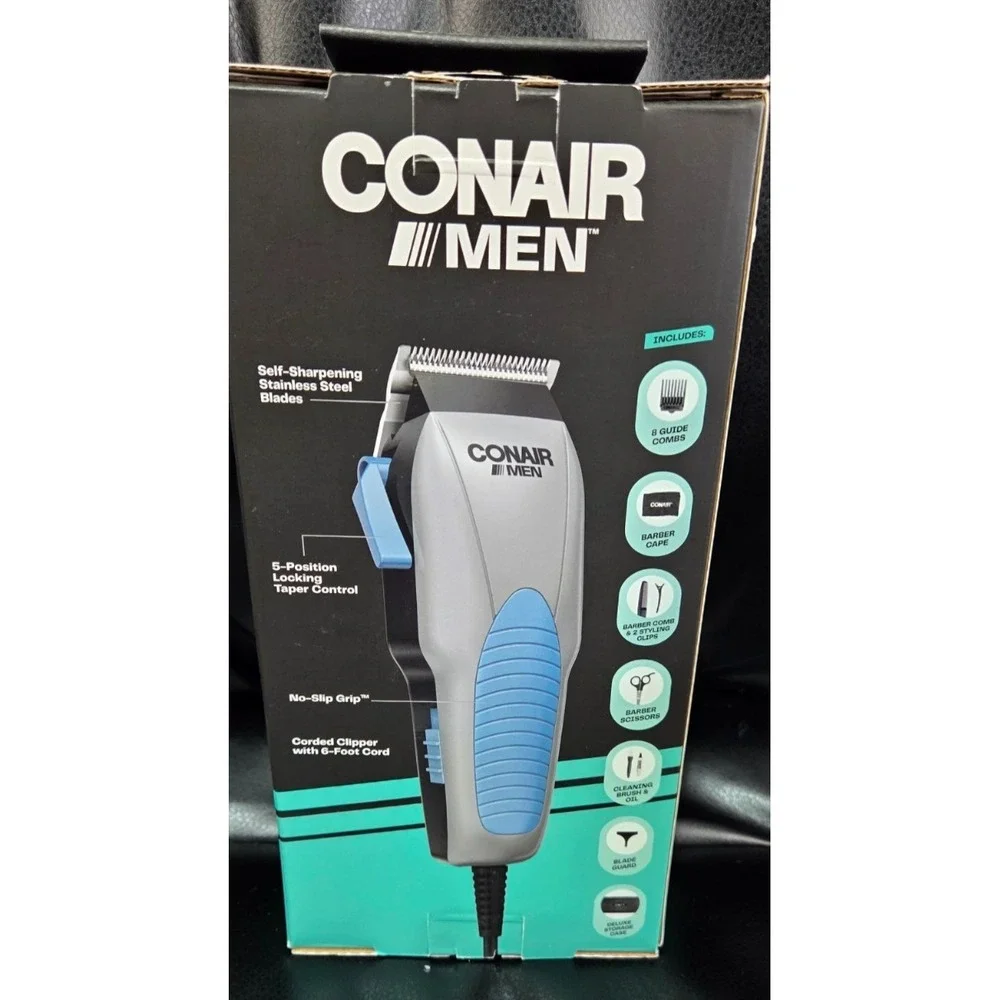Conair‎ MAN Custom Cut 18p Haircut Kit, Model HC244CM New In Box